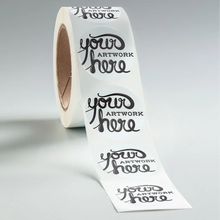 Load image into Gallery viewer, Clear Circle Waterproof Roll Labels