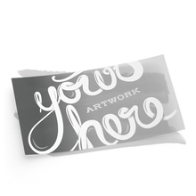 Load image into Gallery viewer, Clear Rectangle Stickers