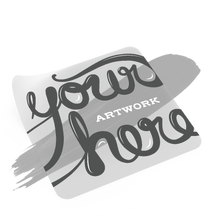 Load image into Gallery viewer, Clear Round Corner Square Stickers