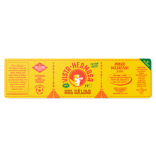 Load image into Gallery viewer, Table Salsa Label: Sol Cálido - 7"x1.875" - New York
