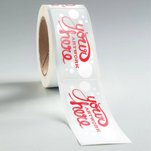 Load image into Gallery viewer, Clear Rectangle Waterproof Roll Labels
