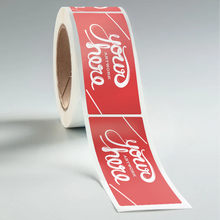 Load image into Gallery viewer, Rectangle Paper Roll Labels
