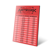 Load image into Gallery viewer, Round Corner Schedule Magnets
