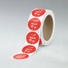 Load image into Gallery viewer, Pollo 1" Label
