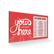 Load image into Gallery viewer, Square Corner Schedule Magnets
